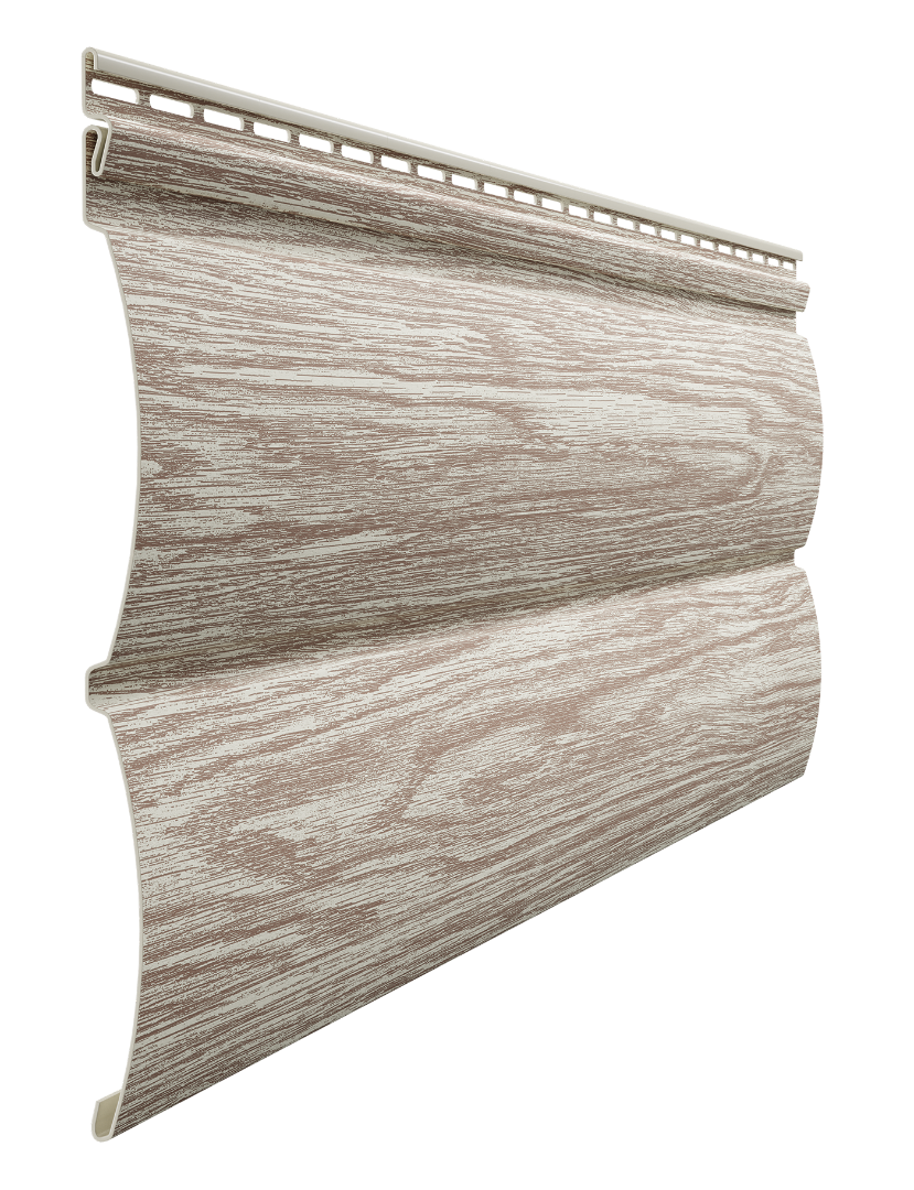 Сайдинг LUX под дерево, Блок-Хаус, орех