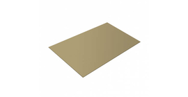 Плоский лист 0.45 PE с пленкой RAL 1014 слоновая кость