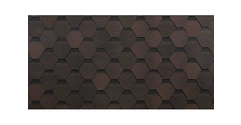 Черепица гибкая Технониколь Оптима Соната коричневый