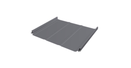 Кликфальц Pro Line Grand Line 0,45 Drap с пленкой на замках RAL 7004 сигнальный серый