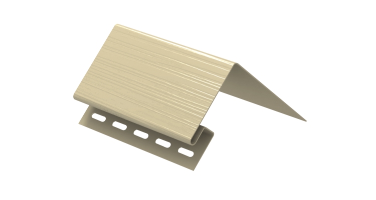 Околооконная планка сайдинга 3050 ЮП (уп 10 шт), цвет кремовый