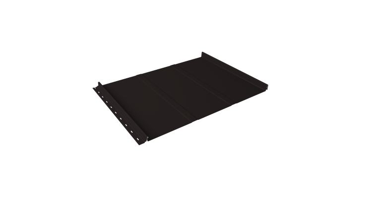 Кликфальц Line Grand Line 0.5 Drap TX с пленкой на замках RAL 9005 черный