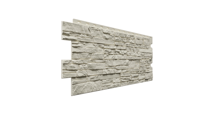 Фасадная панель Алтай, Ваниль