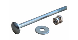 Болт М6х110, шайба, гайка антивандальная