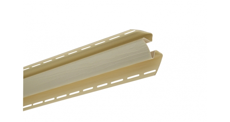 Внутренний угол сайдинга 3050 ЮП (уп 5 шт), цвет ванильный