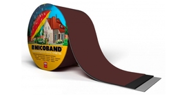 Лента герметизирующая Технониколь Nicoband самоклеящаяся 10мх7.5см, коричневая