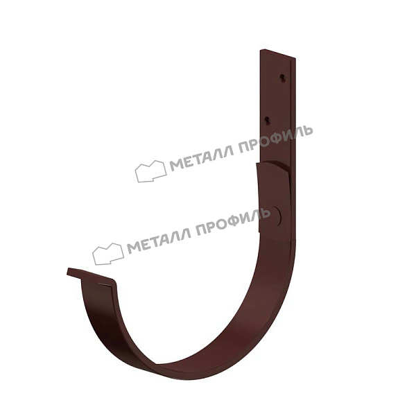 Держатель желоба карнизный Металл Профиль GS lite D125х132 RAL 8017