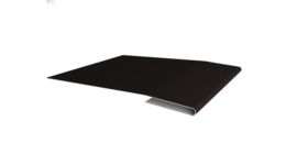 Планка начальная 0,45 Drap RAL 9005 черный (3м)