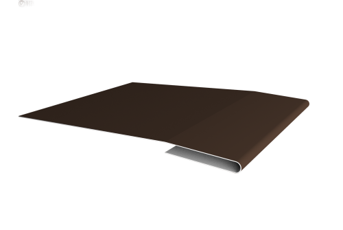 Планка начальная 0,5 Satin Matt RAL 8017 шоколад (2м)