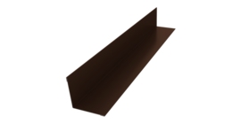 Угол внутренний 50х50 0,45 Drap RAL 8017 шоколад (2м)
