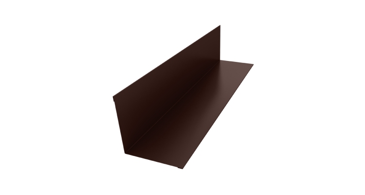 Угол внутренний 110х110 0,45 Drap TR RAL 8017 шоколад (3м)
