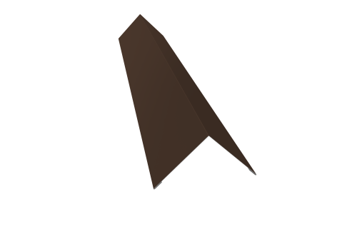 Угол внешний 110x110 0,5 Drap TX RAL 8017 шоколад (2м)