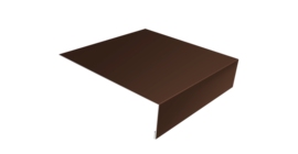 Планка лобовая/околооконная простая 190х50 0,45 Drap ST RAL 8017 шоколад (3м)