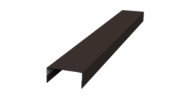 Крышка 30х15 жалюзи Texas 0,5 Satin Matt TX RR 32 темно-коричневый (2м)