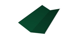 Планка ендовы нижней 300х300 0,45 Drap ST RAL 6005 зеленый мох (3м)