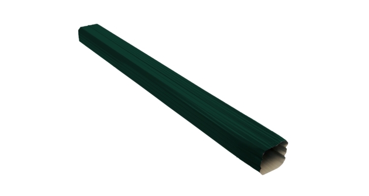 Труба прямоугольная Vortex 3м RAL 6005 зеленый мох